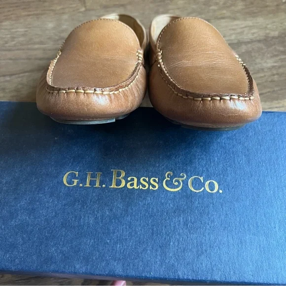 G.H. Bass & Co. Women’s Tan Loafers - Picture 2 of 6